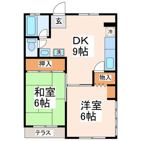 東海学園前駅 徒歩23分 1階の物件間取画像